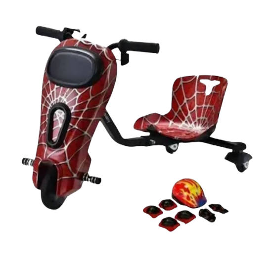 صورة ️ سكوتر درفت أبو شاشة – تصميم سبايدر مان